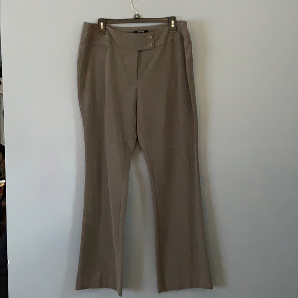 Apt 9 Gray Dress Pants 14